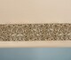 image 4 of FURNISHED Blackout Roller Blinds with Gold Glitter Trim Made to Measure | Brown | Cappuccino | (W) 60cm x (L) 165cm