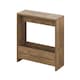 image 1 of Decortie Simpi Slim Side Table 55x20x60cm Dark Oak Effect