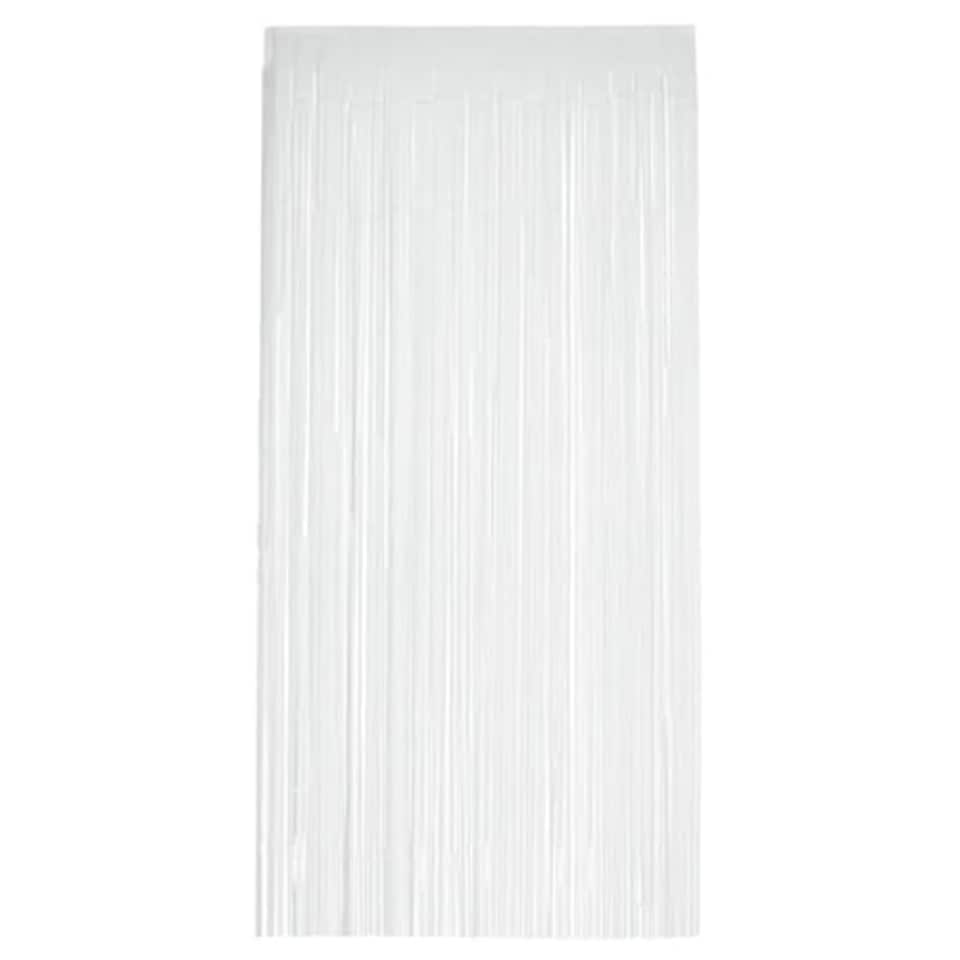 White Plastic Door Curtain Backdrop 1.9m x 99cm - Pack of 5
