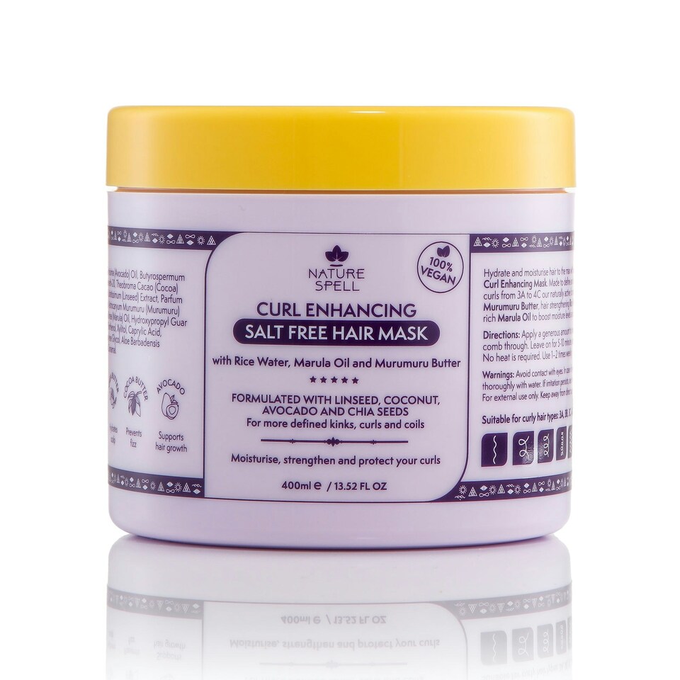 image 1 of Nature Spell Curl Enhancing Salt Free Hair Mask