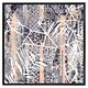 image 2 of Grunged print (Picture Frame) Brown | Oak | XS