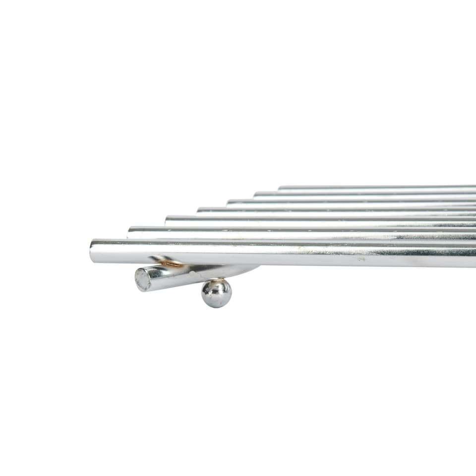 image 1 of KitchenCraft Trivet Silver Metal 27x20cm