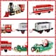 image 6 of Christmas Train Set with Light & Sounds Smoke Effect Christmas Tree Train Set fo Christmas Gift