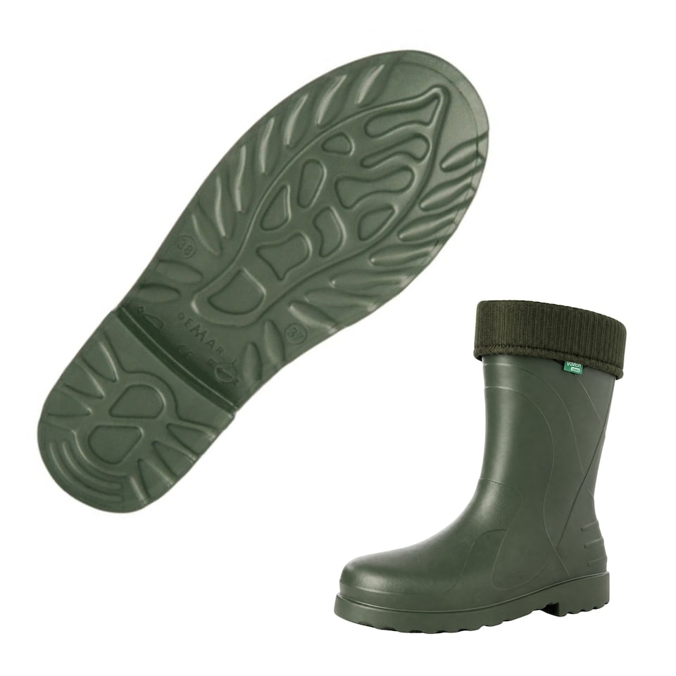 image 1 of Luna Women's EVA Wellies with Removable Warm Insert Green EU41/42
