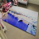 image 4 of LONDON EYE View blue (Rug) Blue | Small: 60x110cm