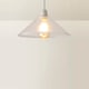 image 4 of ValueLights Taper Dome Clear Pendant Glass Shade