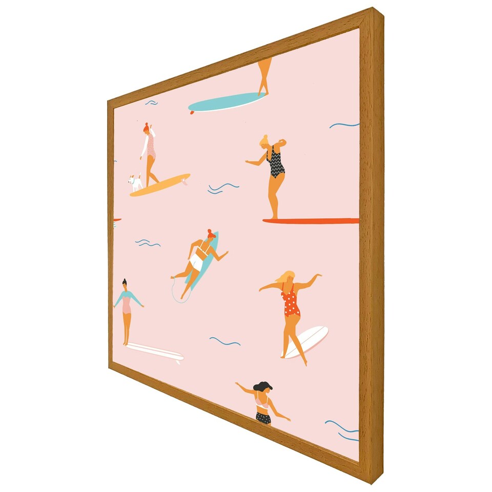 image 1 of Surfers (Picture Frame) Black | XS