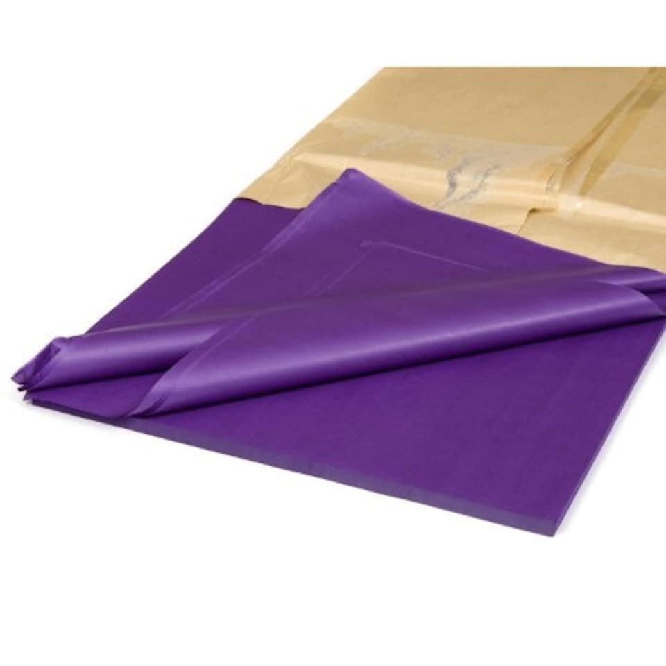 image 1 of Acid Free Purple Tissue Paper 10 Sheets