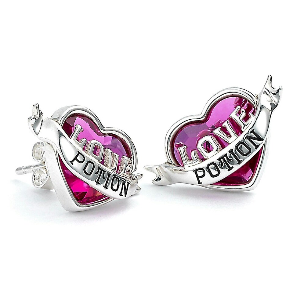image 1 of Harry Potter Love Potion Stud Earrings with Crystal Elements - HPSE053