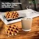 image 7 of ECONX 4oz Disposable Coffee Cups 3-PLY Insulated Ripple Wall Takeaway Paper Cups 200pc