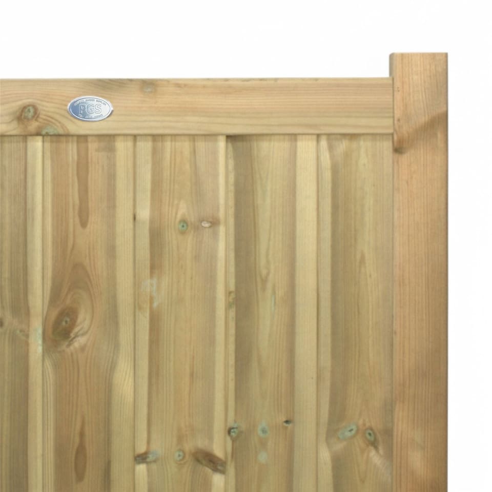 image 1 of Ultimate T&G Gate 3ft x 3ft Vertical Smooth-Planed Fully Framed Treated Door