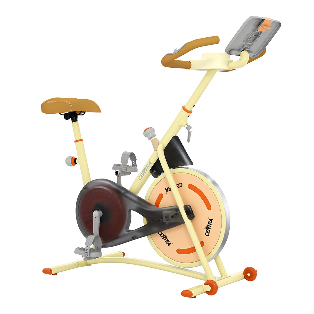 Centra Magnetic Exercise Bike 120KG Indoor Spin Bike with LCD Display and APP