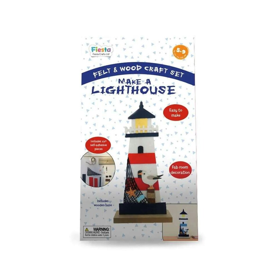 Felt & Wood Craft - Make A Lighthouse