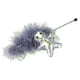 image 2 of Cat Kitten Christmas Gift Metallic Feather Teaser Interactive Chaser Toy Present