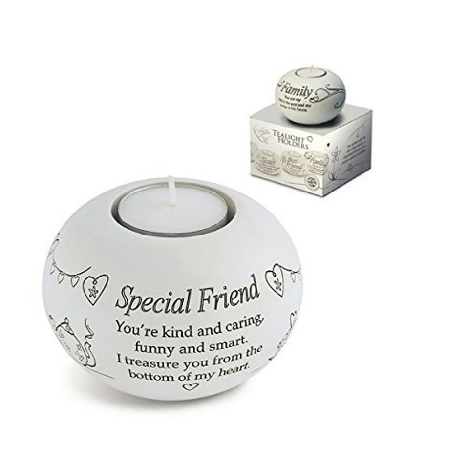 Said with Sentiment Tealight Holder - Special Friend N/A