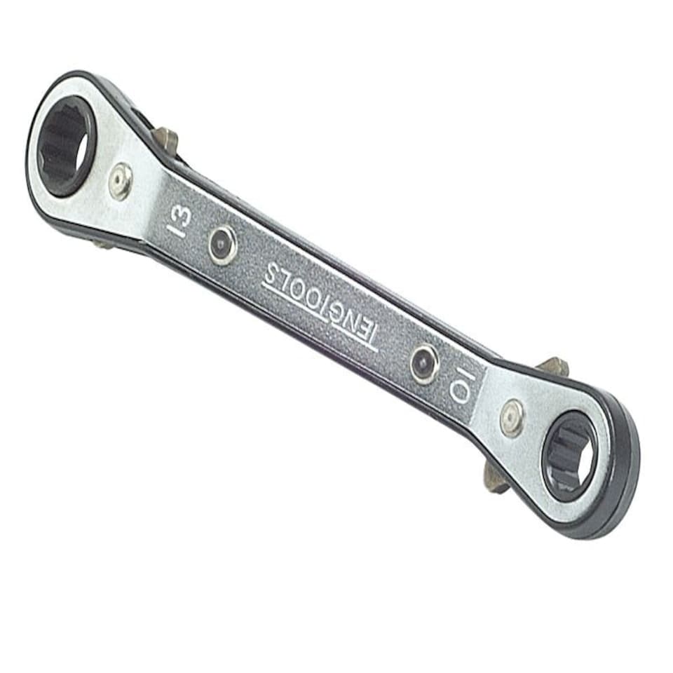 Teng - Ratcheting Offset Ring Spanner (RORS) 17 x 19mm
