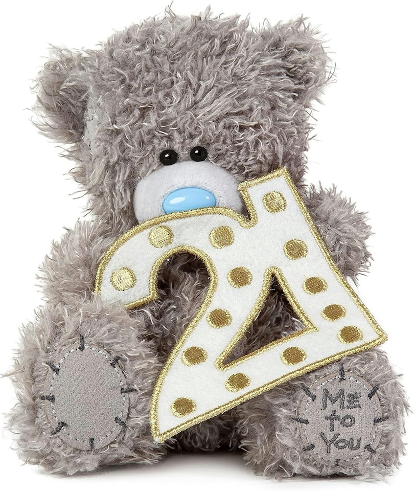 image 1 of Me to You Tatty Teddy 21st Birthday Plush