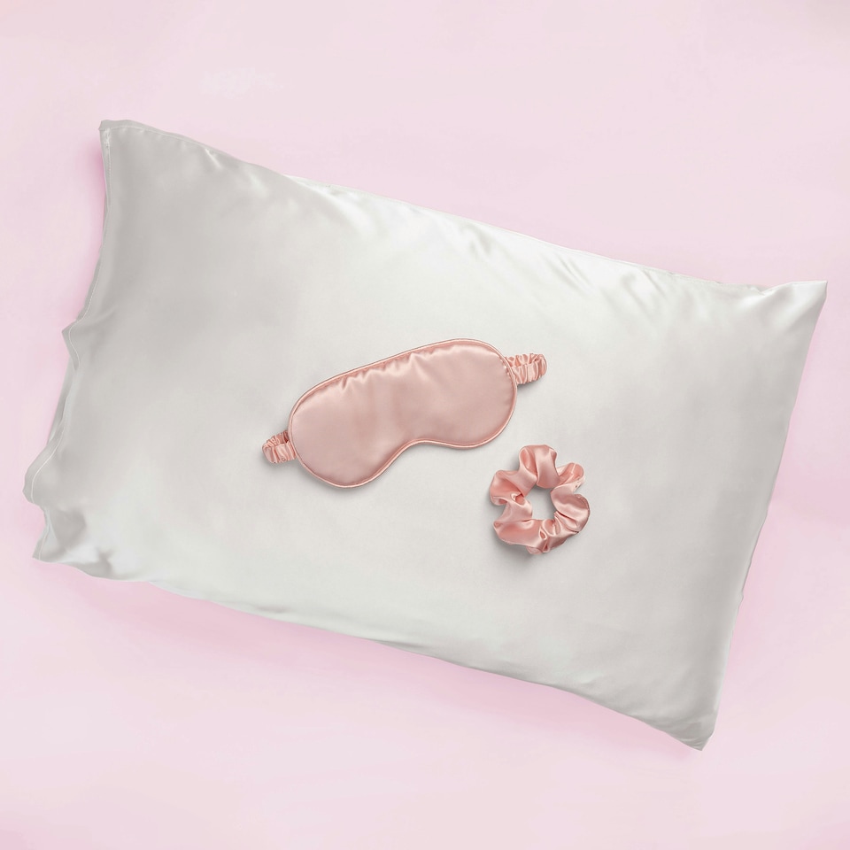 image 1 of Brushworks Luxury Satin Sleep Set