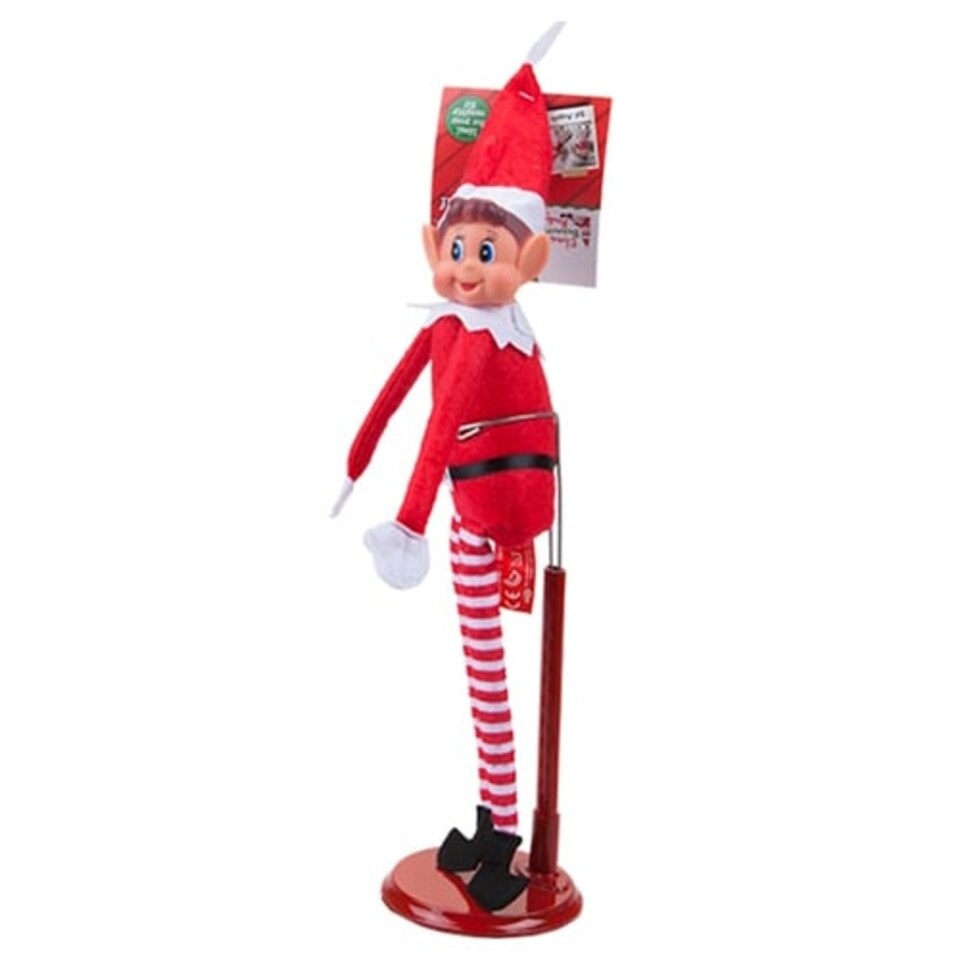 image 1 of Naughty Christmas Elf Display Stand - Pack of 2