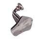 image 3 of Hammer & Tongs Flat Top Larder Hook - W40mm x H70mm - Raw