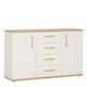 image 1 of 4KIDS 2 Door 4 Drawer Sideboard with Lemon Handles