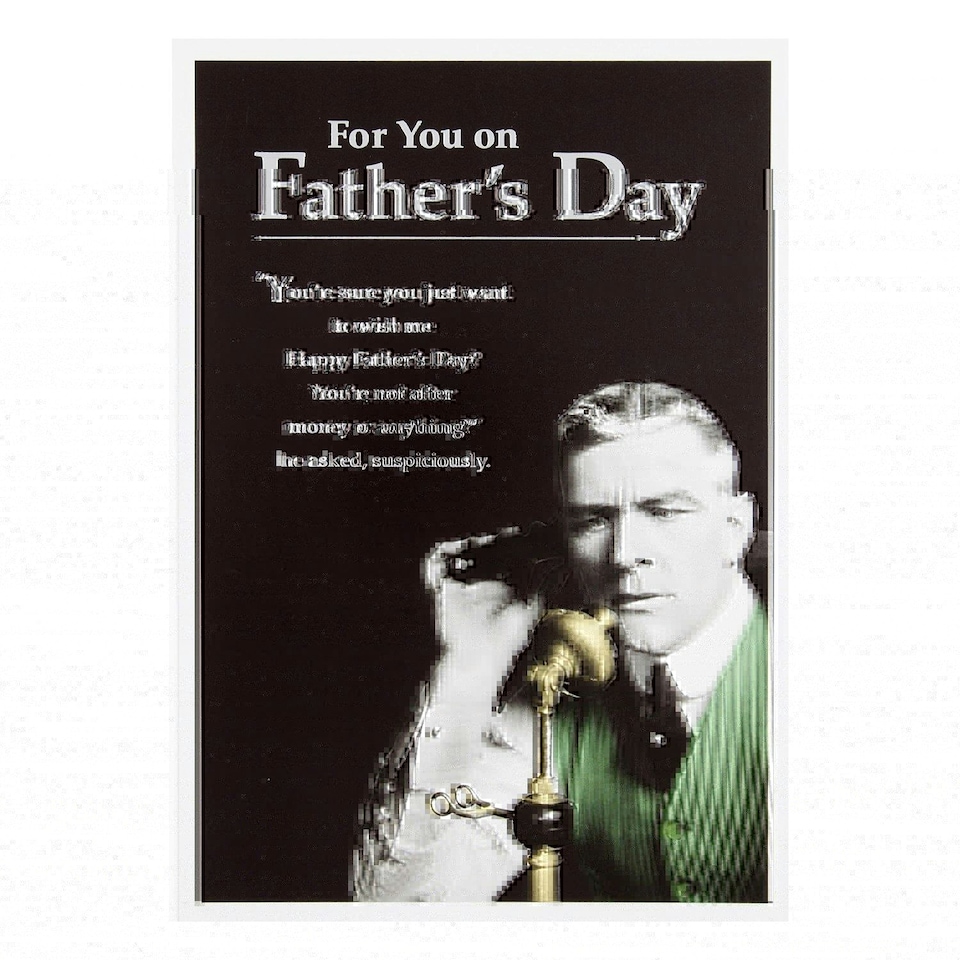 image 1 of Hallmark Father's Day Card 'Money' - Medium