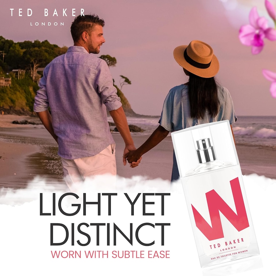 image 1 of Ted Baker W Eau de Toilette for Women Fruity Floral Perfume 75ml