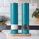 image 1 of Cooks Professional Electric Salt & Pepper Mill Set with Bamboo Base