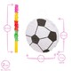 image 3 of Fax Potato 3pc Football Pinata Set with Stick & Blindfold - Pink Stick