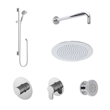 Balterley Pride Concealed Shower Valve Set - Slide Rail Kit - A355