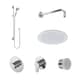 image 1 of Balterley Pride Concealed Shower Valve Set - Slide Rail Kit - A355