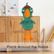 image 8 of Rambo Goose Goose Duck Soft Toy Cute Plushie Huggable Cuddly 30cm Green