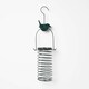 image 4 of Homescapes Metal Hanging Bird Feeder with Bird Decoration, Chaffinch