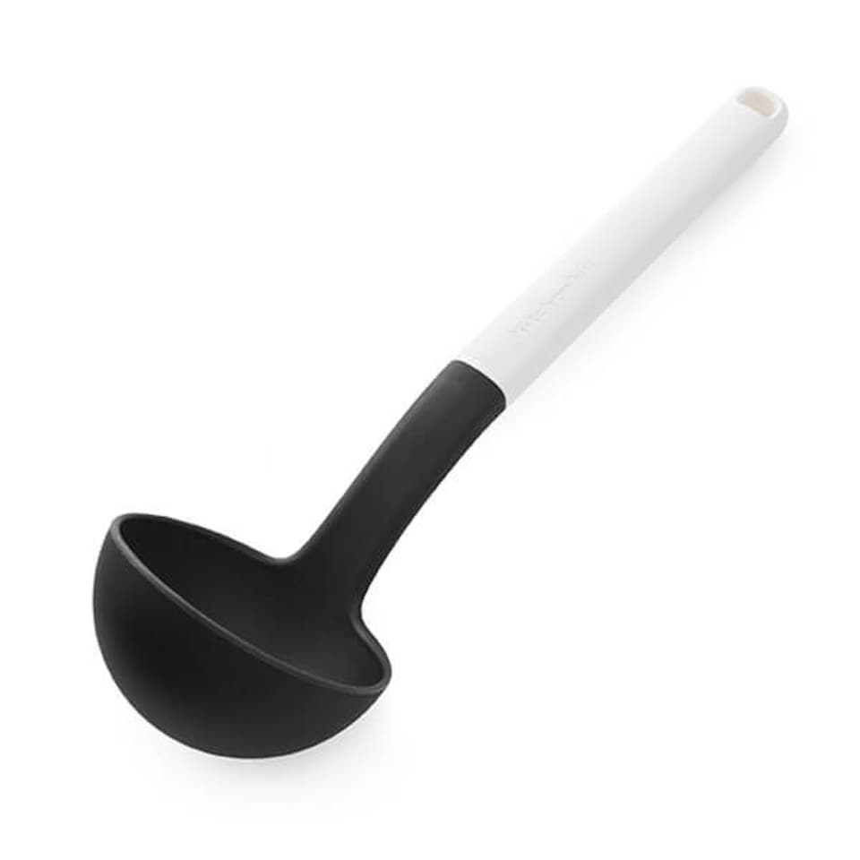 image 1 of KitchenAid Classic Ladle Porcelain White