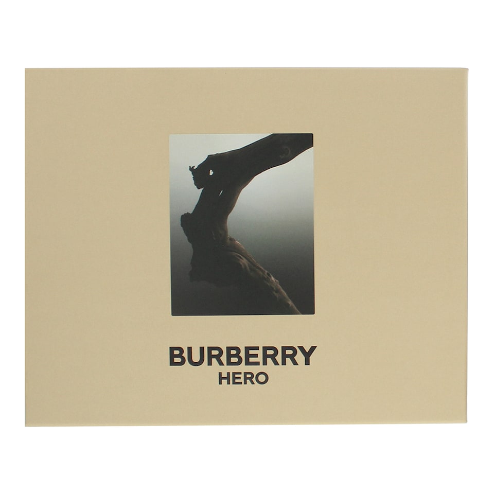 image 1 of Burberry Hero For Men Eau De Toilette 100ml, Shower Gel 75ml & EDT 10ml Gift Set