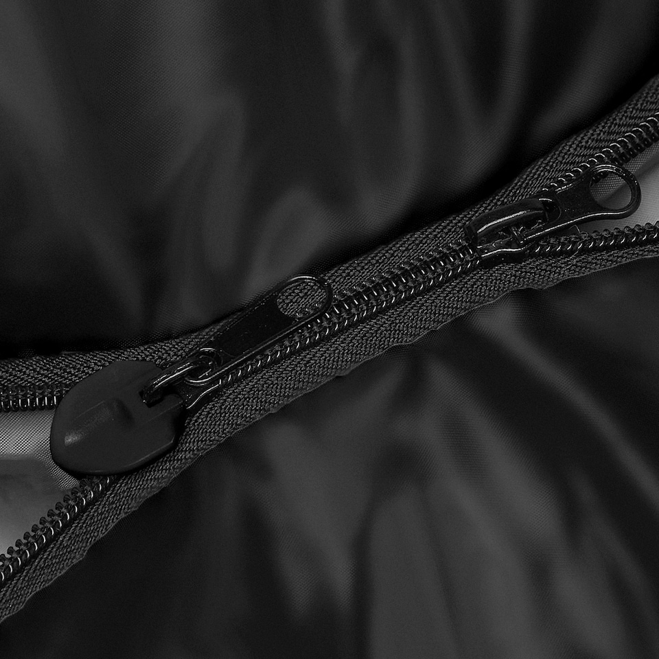 image 1 of Active Era Premium Warm Lightweight Envelope Sleeping Bag (200 GSM) - 2 Seasons - Black