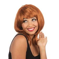Bristol Novelty Adult Layered Female Wig - Ginger - One Size One Size