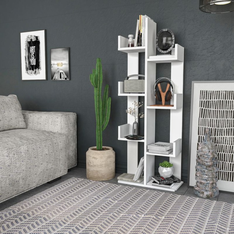 image 1 of Decorotika Lusia 4-tier Bookcase Shelving
