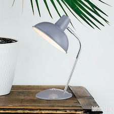 Light Grey Large Holland Desk Lamp Grey