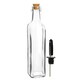 image 4 of Argon Tableware Olive Oil Pourer Bottles with Cork Lids - 250ml - Pack of 2