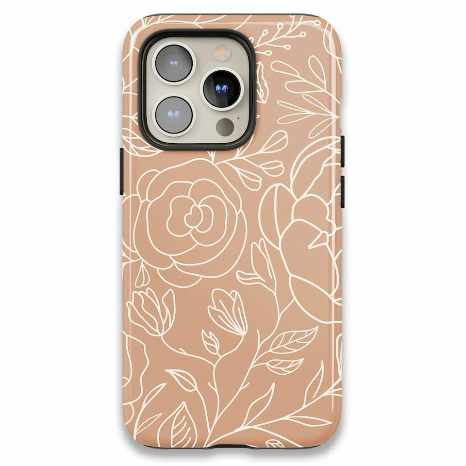 image 1 of Linear Floral Phone Case | Multi | iPhone 16 Pro Max
Tough | iPhone 16 Pro Max
Tough