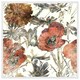 image 1 of Watercolour flower print (Picture Frame) White | XL