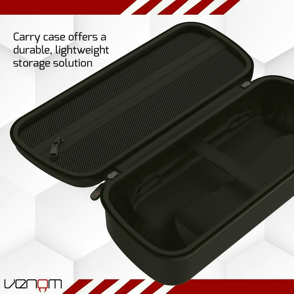 image 1 of Venom PlayStation Portal Carry Case & Screen Protector Pack Black