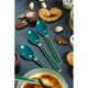 image 8 of Artesà Gold-Plated Emerald Enamel Cutlery, Gift Boxed