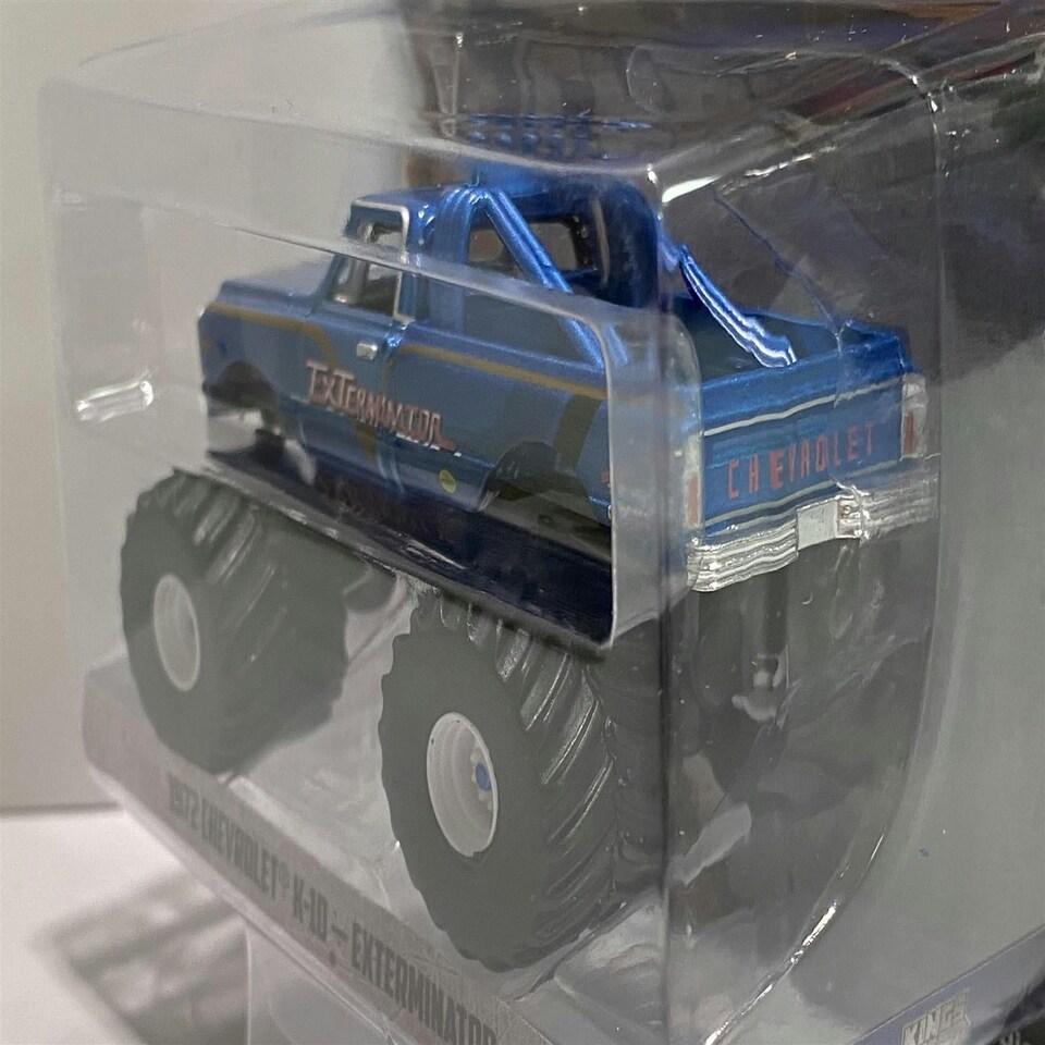 image 1 of 1972 Chevrolet K-10 Exterminator King of Crunch 1:64 Scale Greenlight 49020D