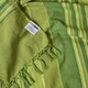 image 7 of Homescapes Cotton Morocco Striped Green Throw - 225 x 255 cm Green