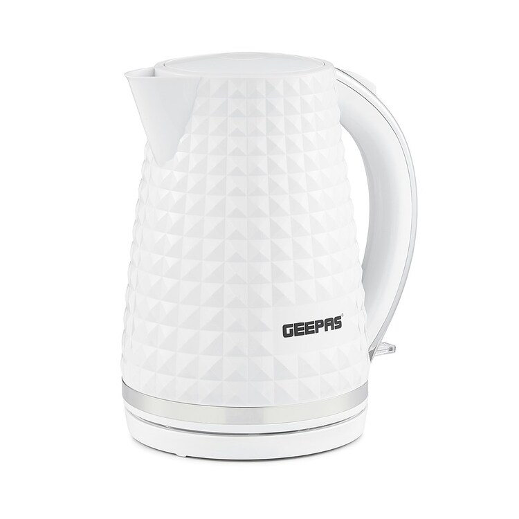 Geepas 1.7L Rapid Boil Electric Kettle - White