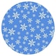 image 3 of Snowflake Christmas Paper Cupcake Cases - Pack of 75