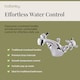 image 4 of Balterley Kingsley Traditional Crosshead Mono Basin Tap & Pop Up Waste