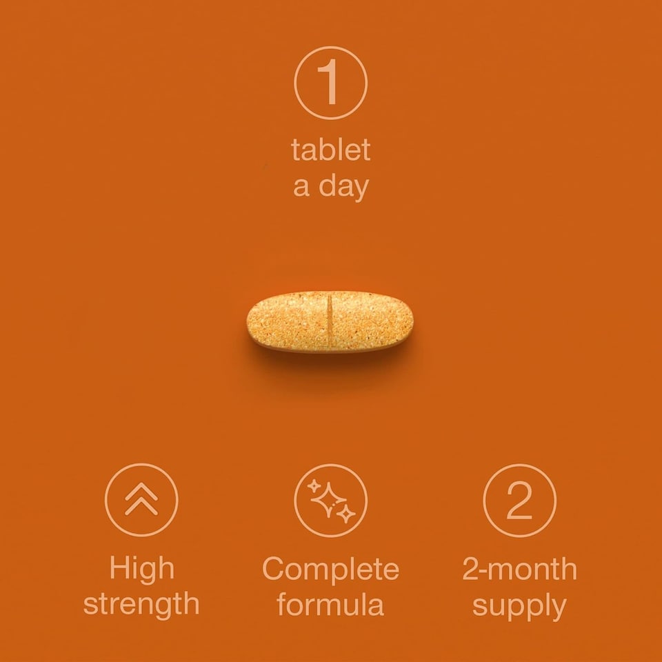 image 1 of SuperSelf Multivitamin with Omega 3 60 Tablets